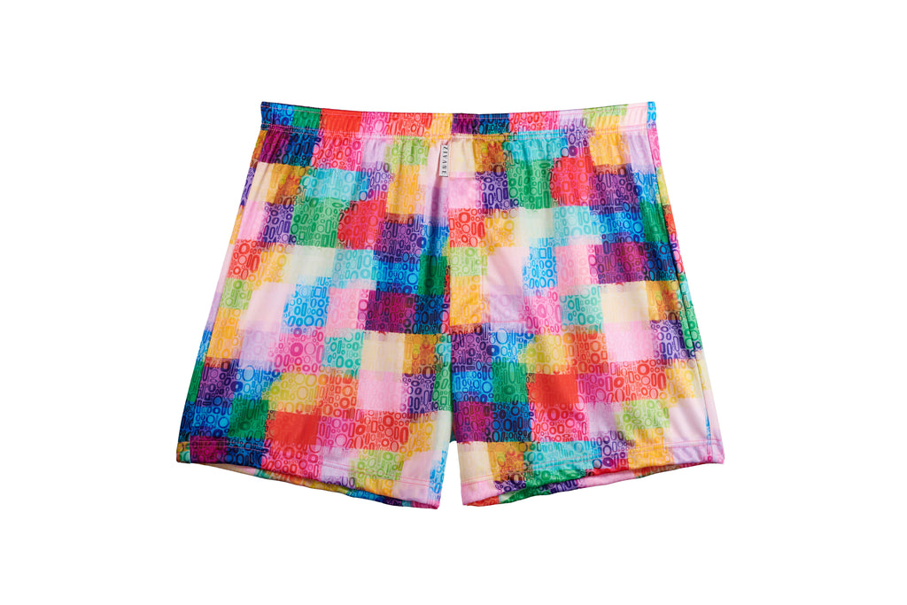 ショートトランクス（Bubble color)