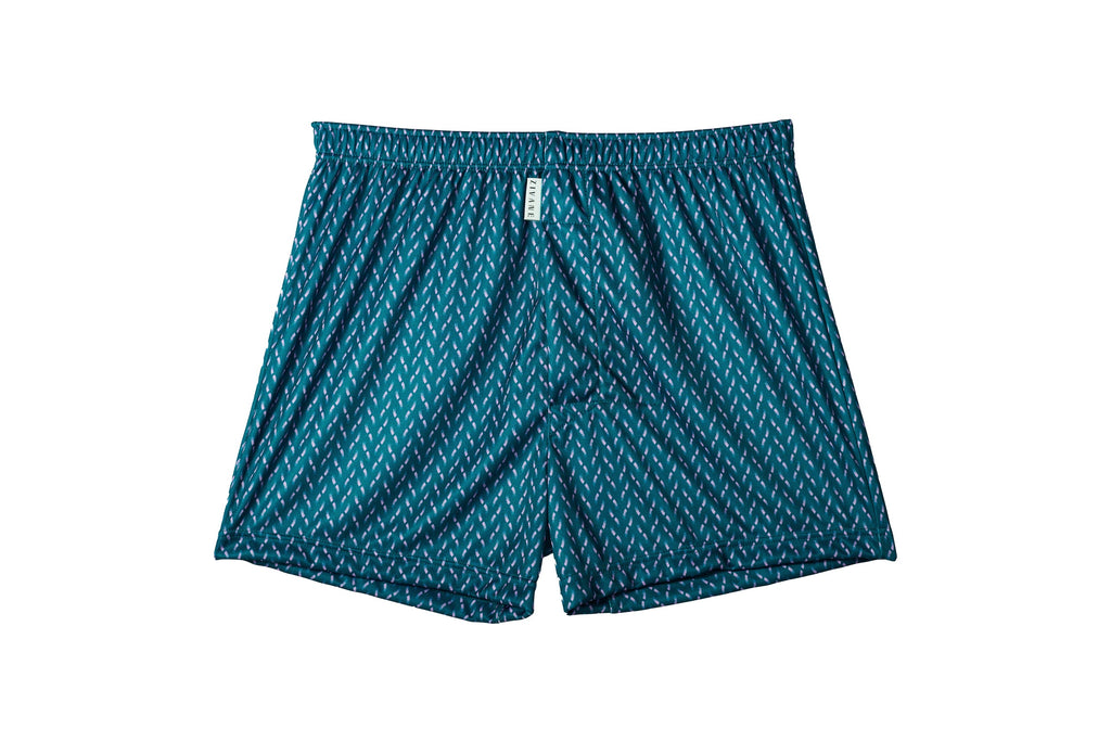 【新発売】ショートトランクス（Herringbone green)